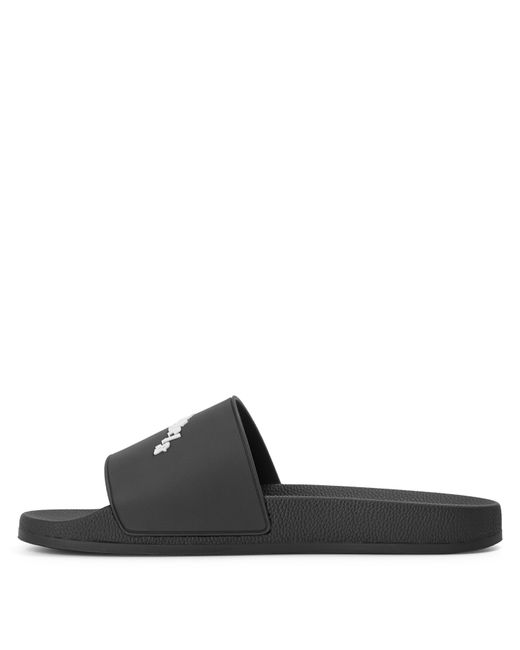 Palm Angels Black Pool Sliders