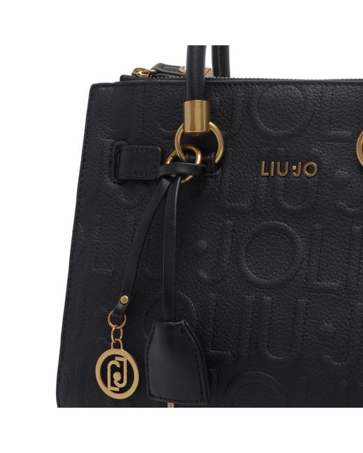 Liu Jo Black Top-Handle Shoulder Bag
