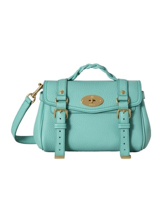Mulberry Green Alexa Mini Shoulder Bag