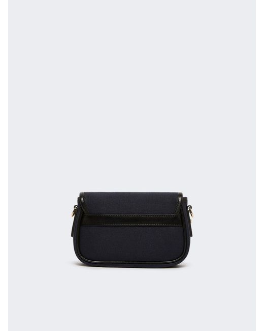Weekend by Maxmara Black Flap Shoulder Bag