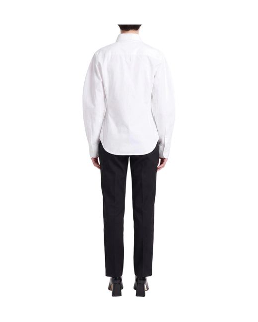 Jacquemus White Solidcolor Shirt