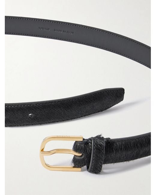 Totême White Totême Brushed Buckle Fastened Belt