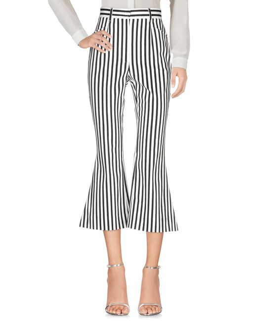 Dolce & Gabbana White Casual Trouser