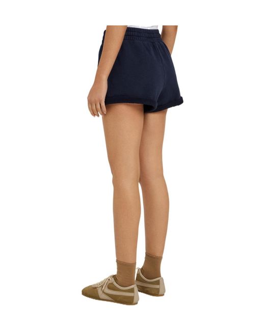 Citizens of Humanity Blue Turn-Up Cotton Shorts
