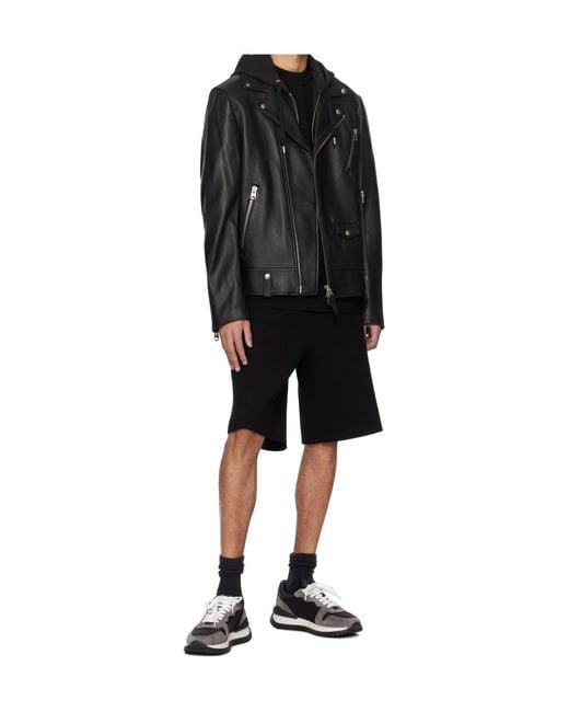 Mackage Black Beecher Shorts for men