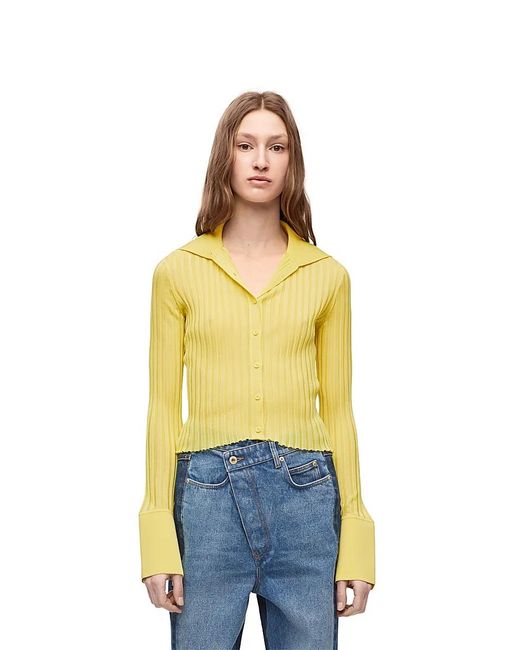 Loewe Yellow Cardigan