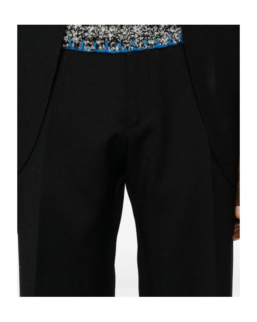 sunflower Blue Straight-Leg Tailored Trousers for men
