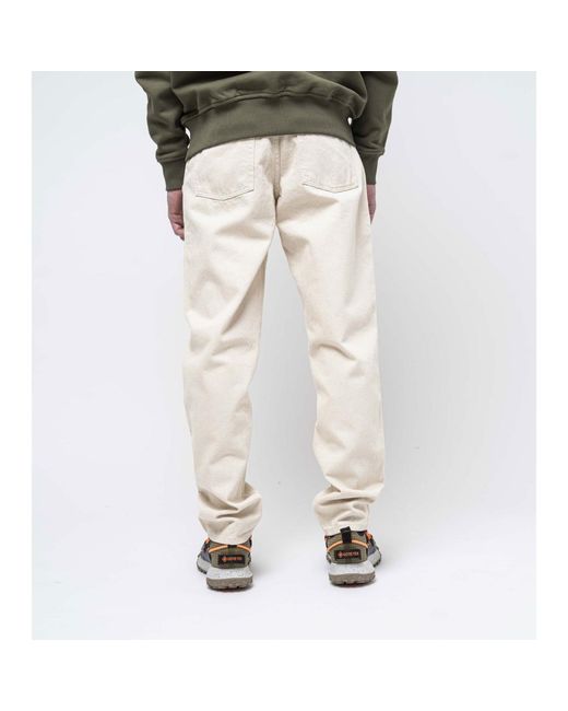 Les Deux White Straight-Leg Jeans for men