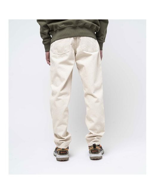 Les Deux White Straight-Leg Jeans for men