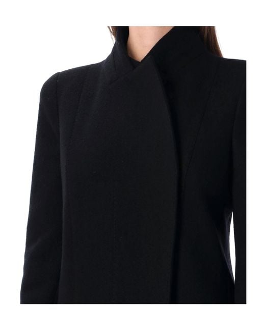 Tom Ford Black Straight Hem Long Coat