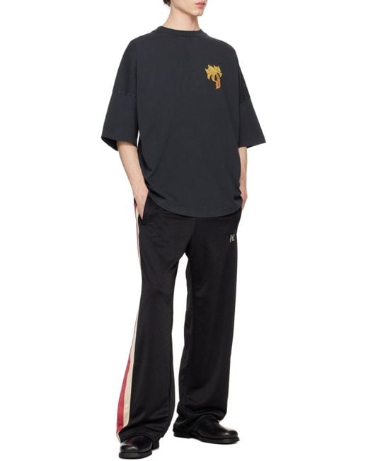 Palm Angels Black T-Shirts And Polos for men