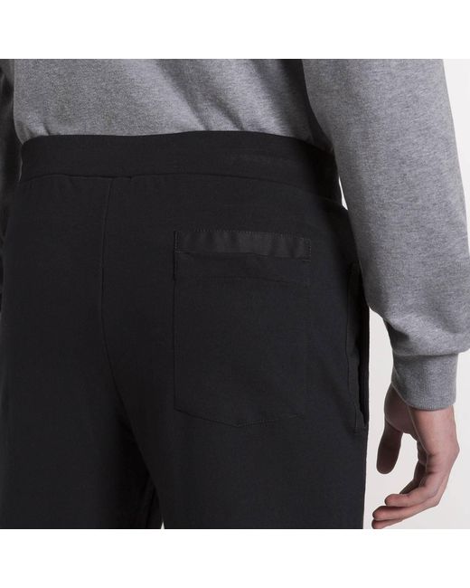 Paul & Shark Blue Logo-Print Track Pants for men
