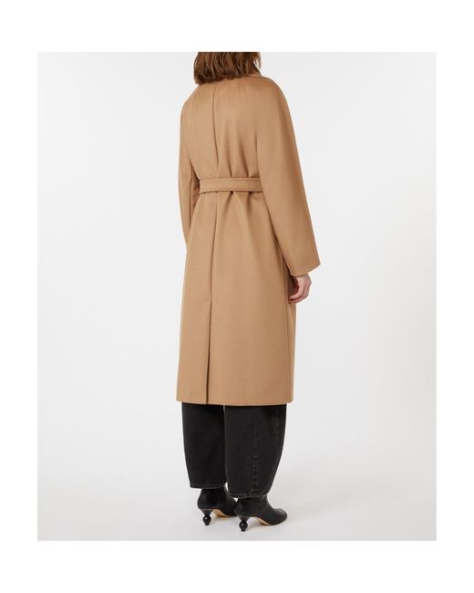 Weekend by Maxmara Natural Resina Belted Long Coat