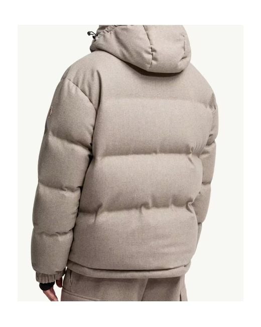 Moncler Gray Grenoble Krun Down Jacket for men