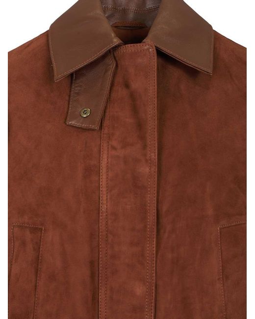 Arma Brown Elsa Suede Jacket