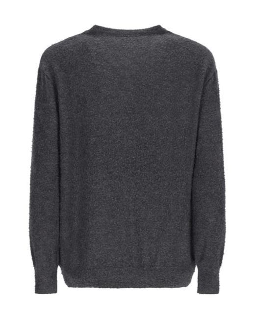 The Row Gray V-Neck Sweater