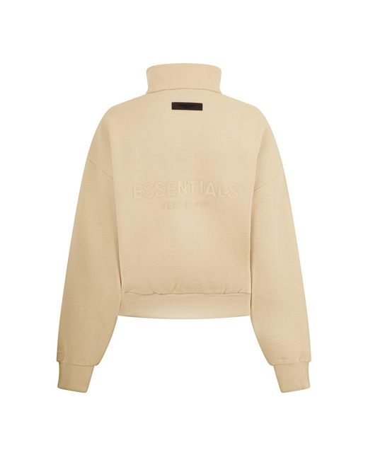 Fear Of God Natural Zipper Fleece Sweater