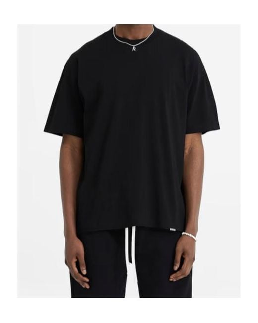 Represent Black Initial Short-Sleeved T-Shirt for men