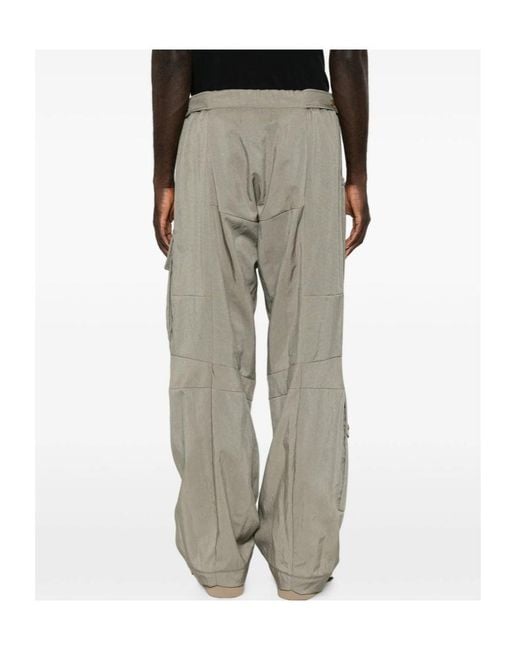 Vivienne Westwood Gray Wide-Leg Cargo Pants for men