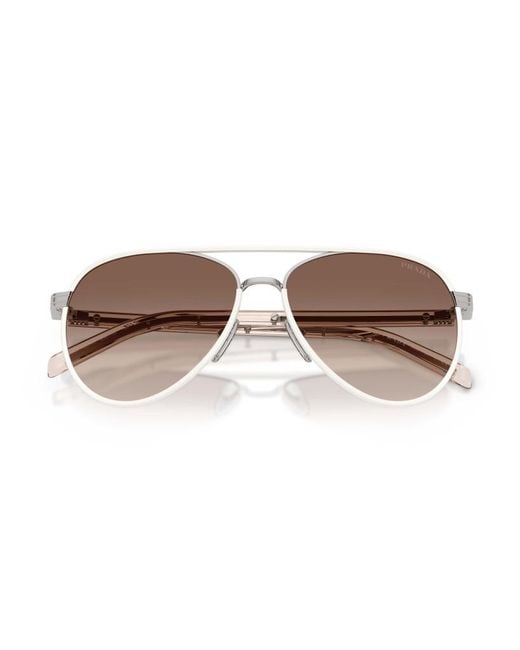Prada Brown Full Frame Sunglasses