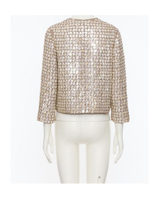 Valentino White Long-Sleeved Jacket