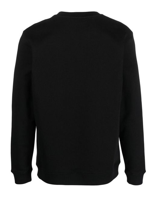 Dondup Black Logo Sweatshirt for men