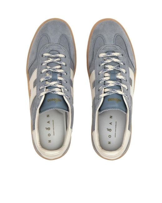 Hogan Blue Elegant Sneakers