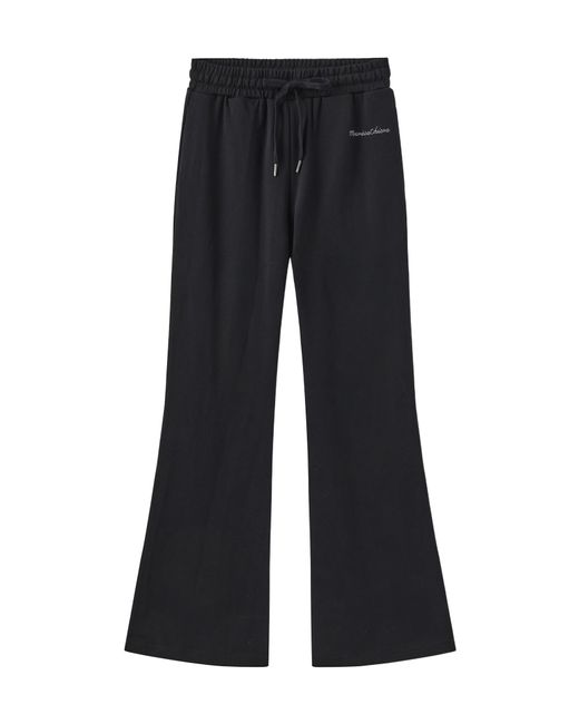 Marissa Chiara Black Drawstring Sweatpants