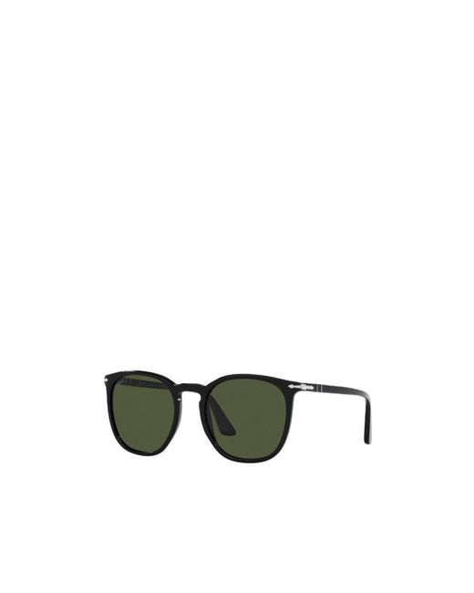 Persol Green Rectangle-Frame Sunglasses for men