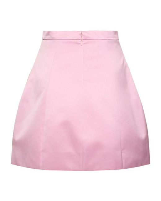 Blumarine Pink A-Line Skirt