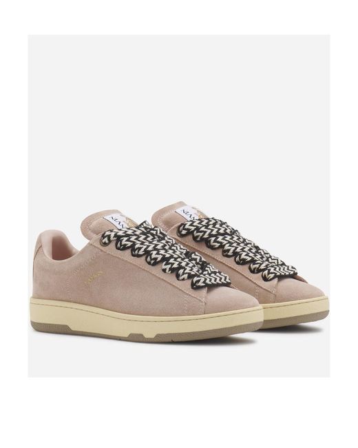 Lanvin Multicolor Lite Curb Low-Top Sneakers