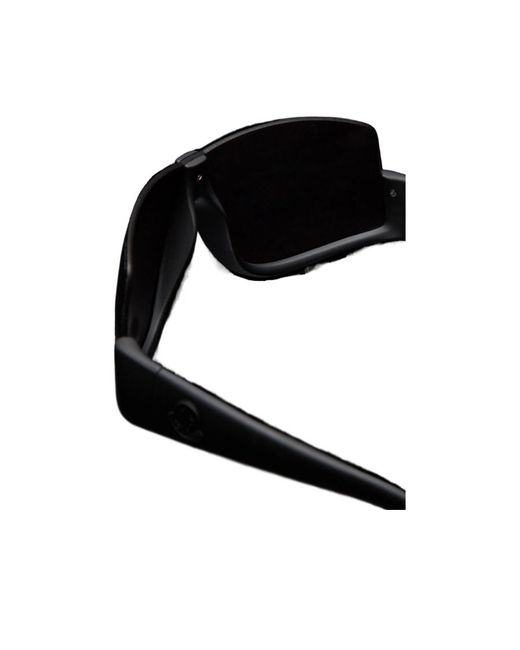 Moncler Black Vyzer Shield Sunglasses