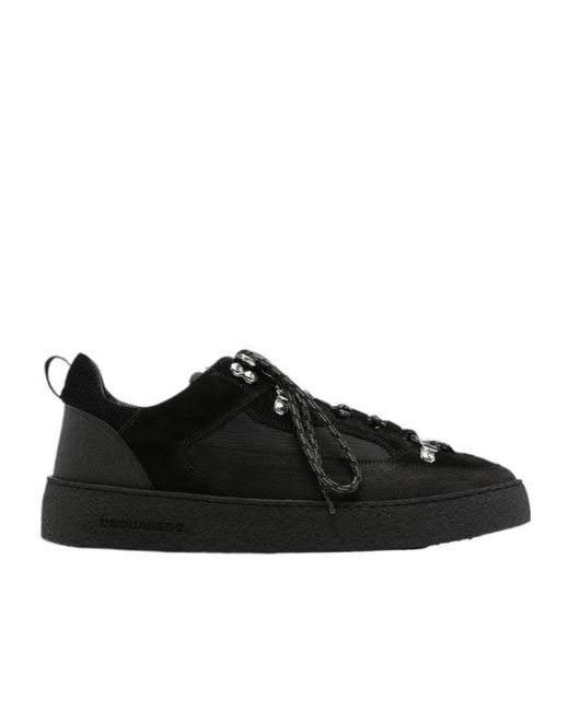 DSquared² Black Trainers for men