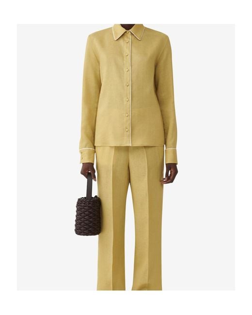 Fabiana Filippi Natural Long-Sleeved Shirt