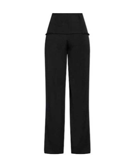 Jacquemus Black Casual Trouser