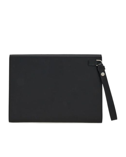 Ferragamo Black Document Holder for men