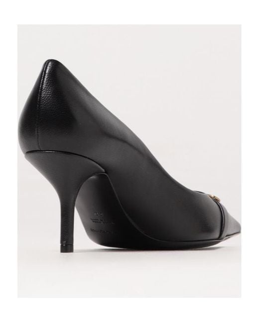 Emporio Armani Black Pointed High Heels