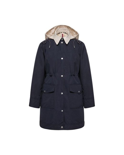 Moncler Blue Begonia Parka