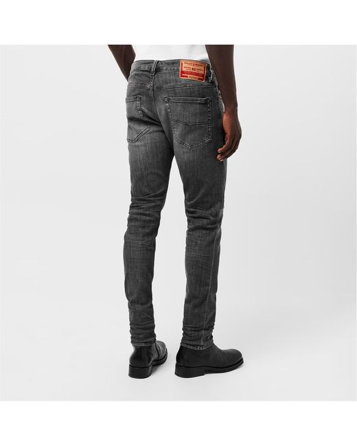 DIESEL Gray Jeans for men