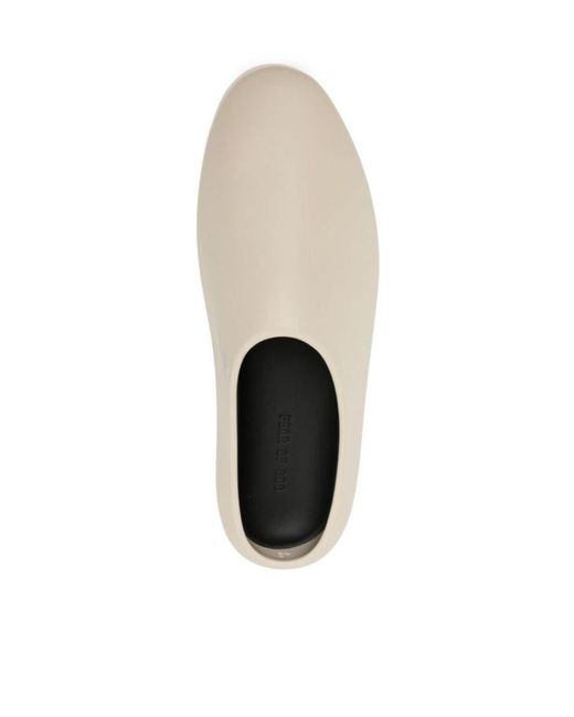 Fear Of God White The California 2.0 Slip-On Slippers for men