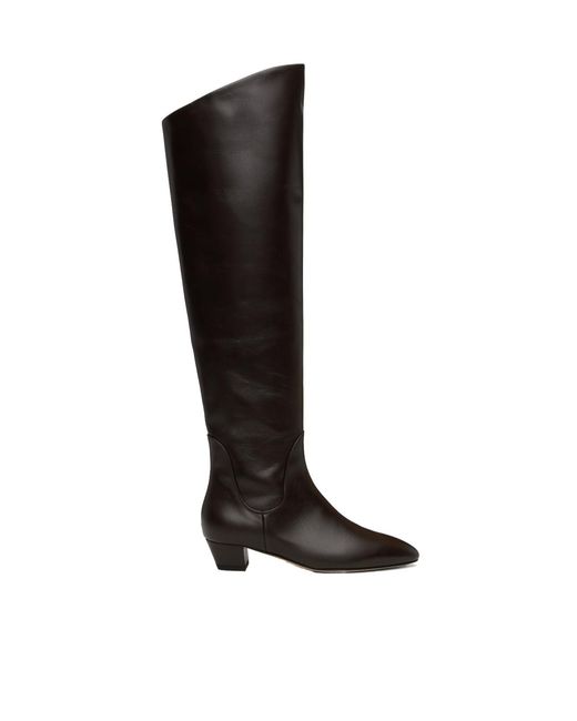 Aeyde Black Yonda High Boots