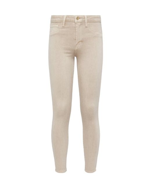 L'Agence Natural High-Waisted Jeans