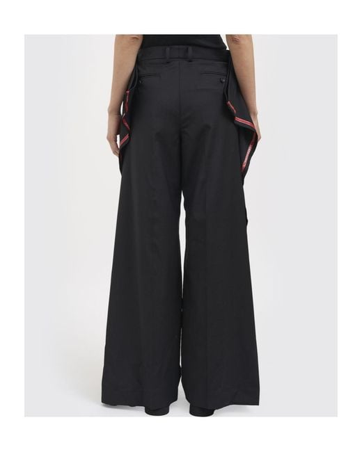 Junya Watanabe Black Belt Loop Trousers