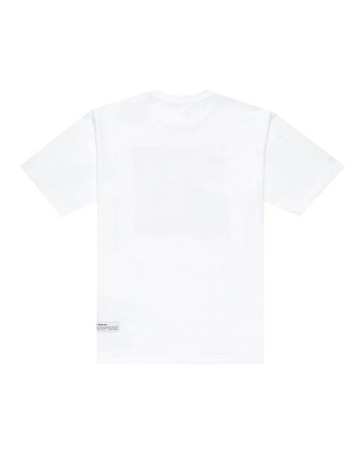 Heron Preston White Printed T-Shirt With Round Neck for men