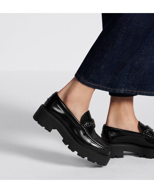 Dior Black Boy Platform Loafer