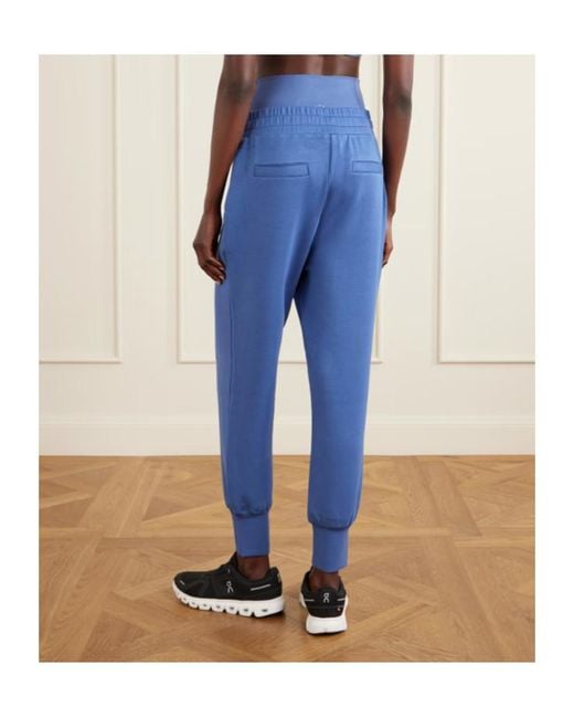 Varley Blue The Slim Cuff Doublesoft Sweatpants