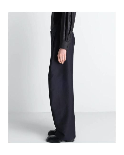Lemaire Blue Twisted Chino Pants