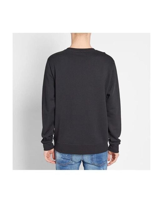 Marcelo Burlon Black 3D Leopard Printed Sweater for men