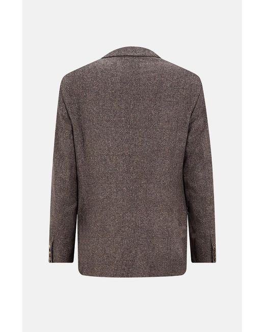 Brunello Cucinelli Brown Pocket Two-Button Suit for men