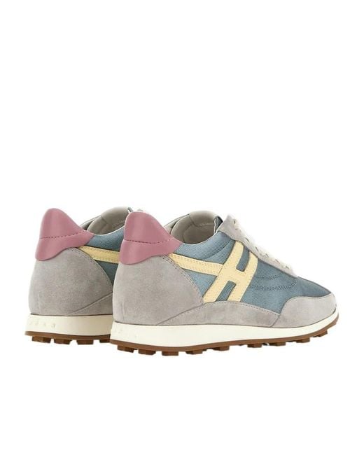 Hogan Blue Athletic Sneakers